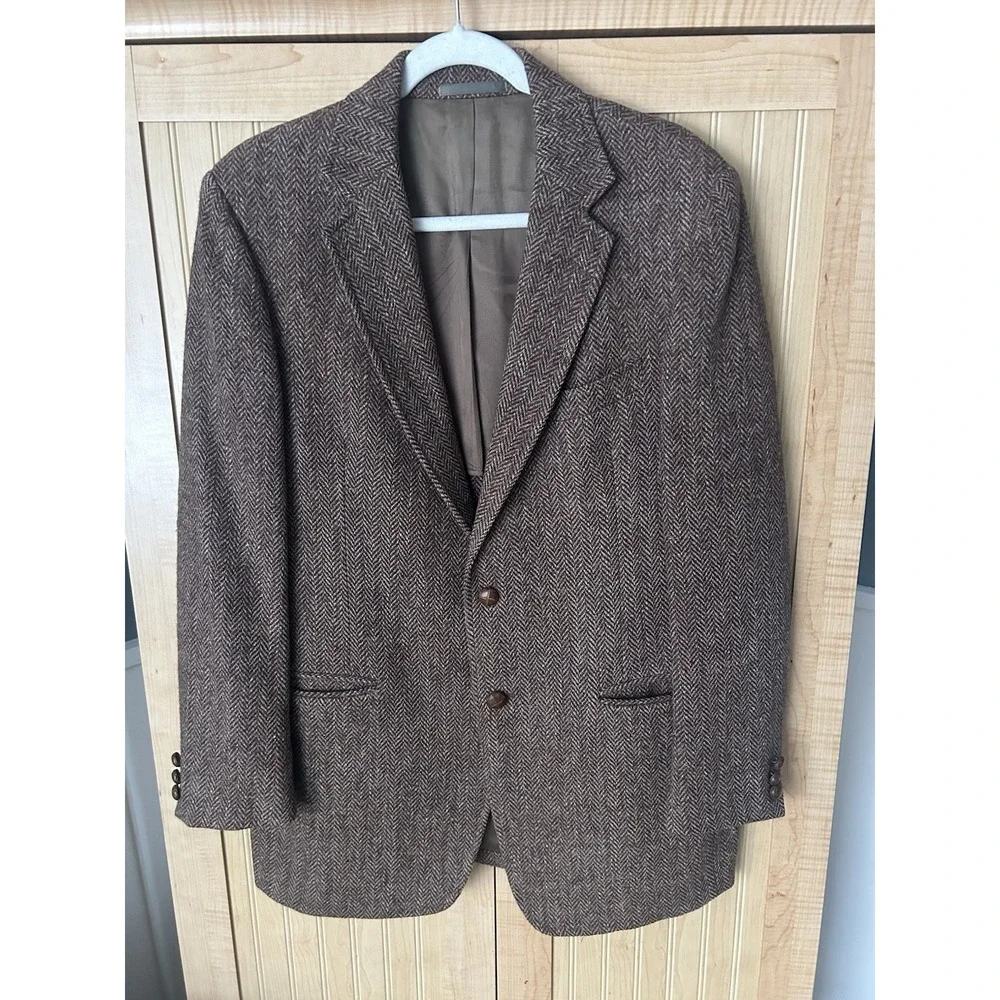 Harris Tweed 100 Percent Scottish Wool Men's Sport coat Size M